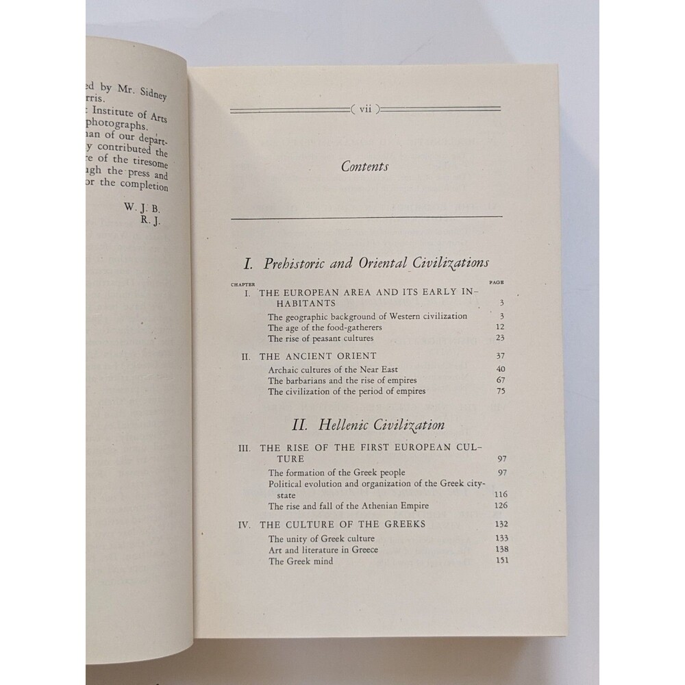 Foundations of Western Civilization (1939) by Bossenbrook, Johannesen Vintage HC - Picture 9 of 13